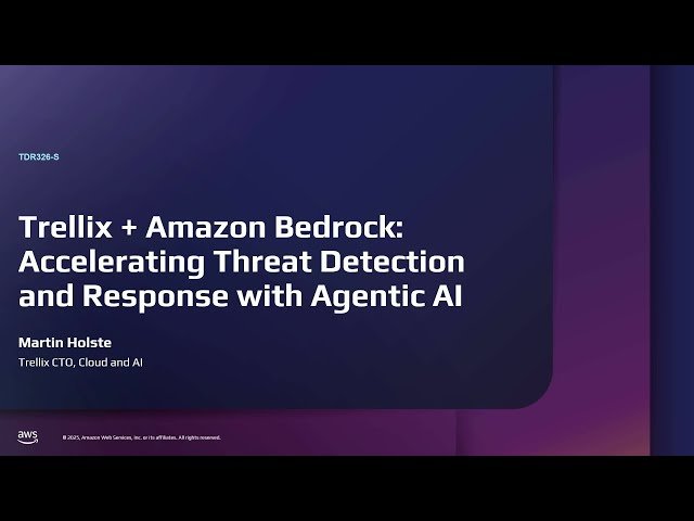 Agentic AI - Accelerating Threat Detection and Response