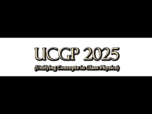 Unifying Concepts in Glass Physics - Day 2 Session 3
