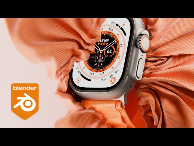 Luxury Cloth Wrap for Products in Blender Tutorial