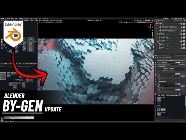 Playing with Generative Modeling in Blender