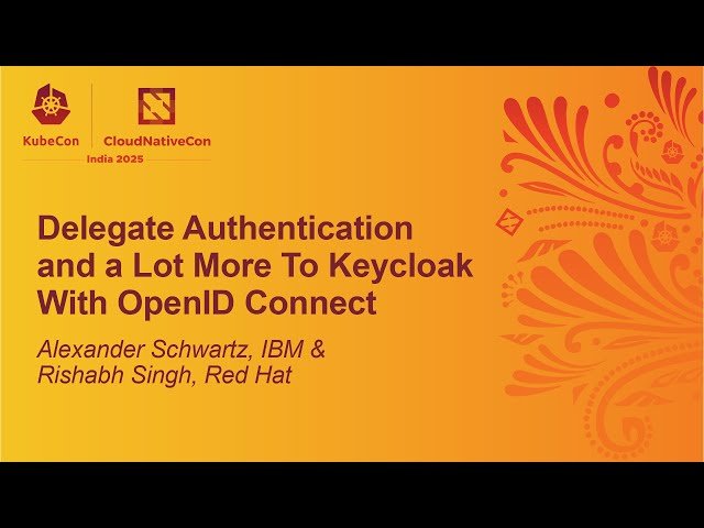 Delegate Authentication and a Lot More to Keycloak with OpenID Connect