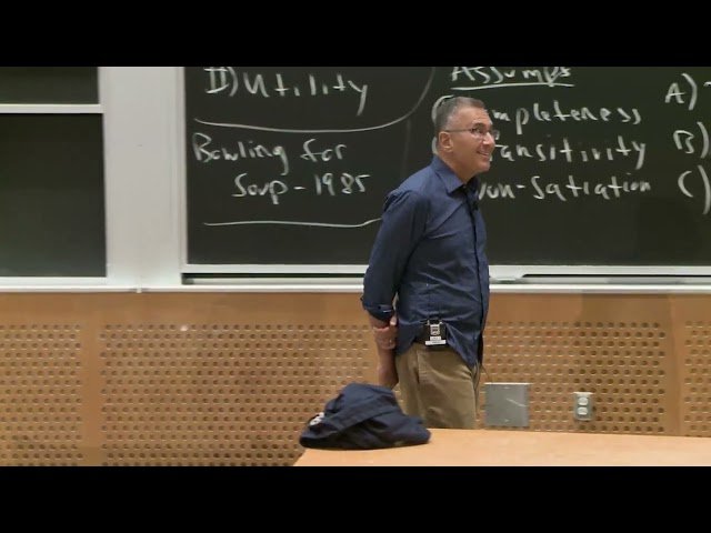 Preferences and Utility Function - Lecture 2