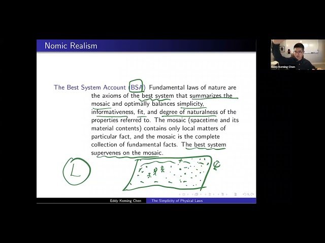 The Simplicity of Physical Laws - Foundations of Physics Seminar