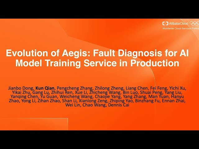 Evolution of Aegis - Fault Diagnosis for AI Model Training Service in Production