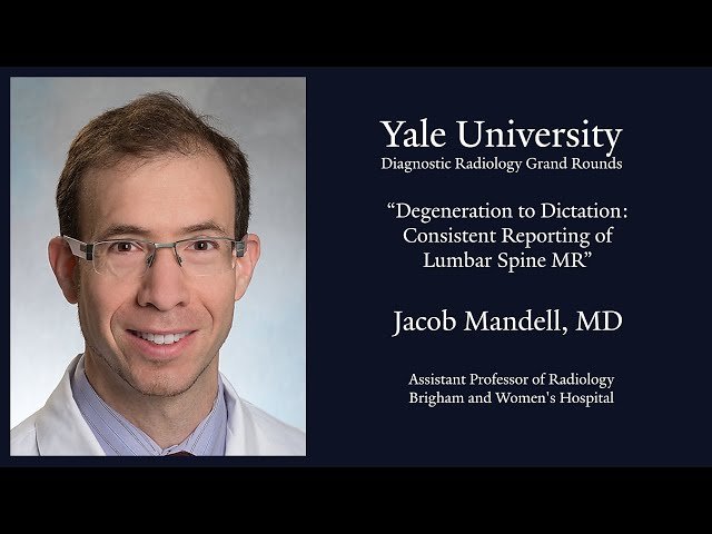 From Degeneration to Dictation - Consistent Reporting of Lumbar Spine MR