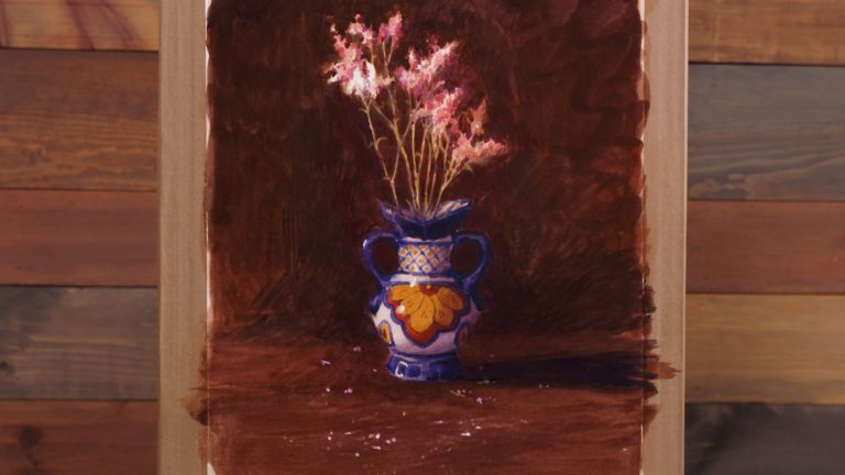 How to Paint a Floral Still Life in Watercolor