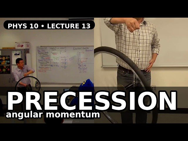 Rotational Motion, Torque, Angular Momentum, and Precession - Lecture 13