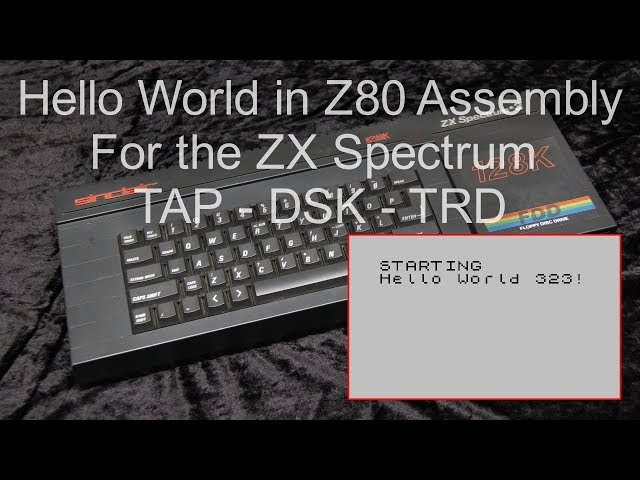 ZX Spectrum Z80 Assembly Programming