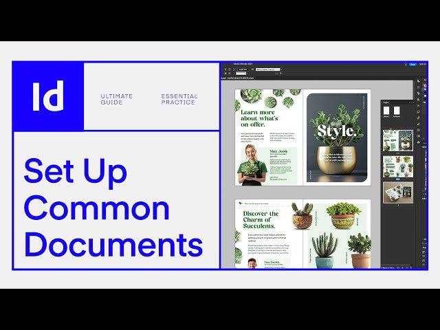 Free Video: Set Up Common InDesign Files: Create Perfect Documents Fast ...