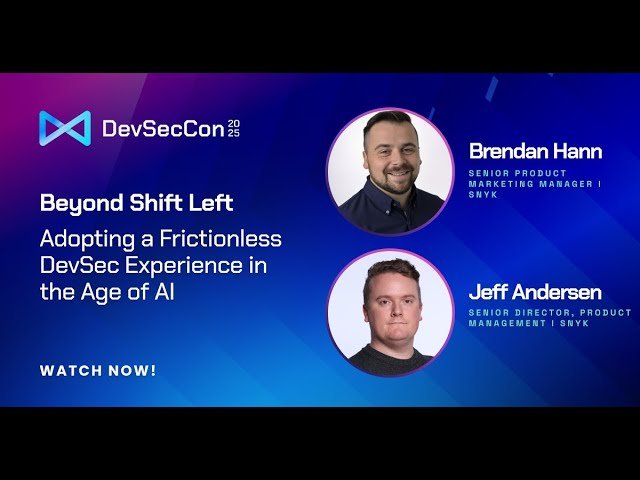 Beyond Shift Left - Adopting a Frictionless DevSec Experience in the Age of AI