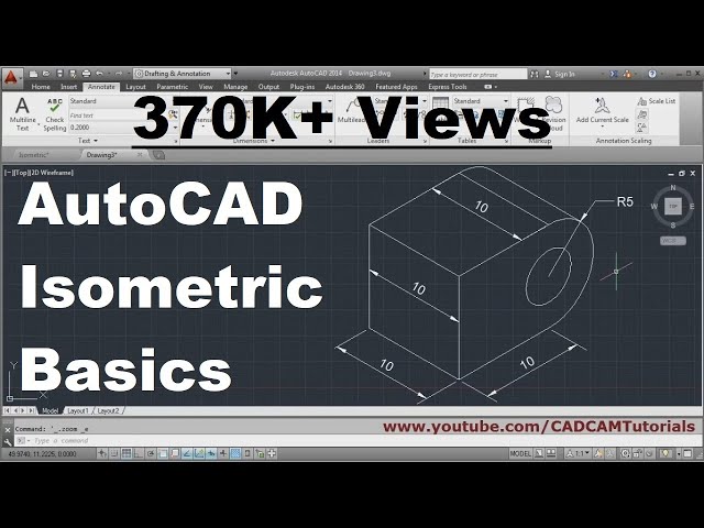 AutoCAD Isometric Drawing Tutorials