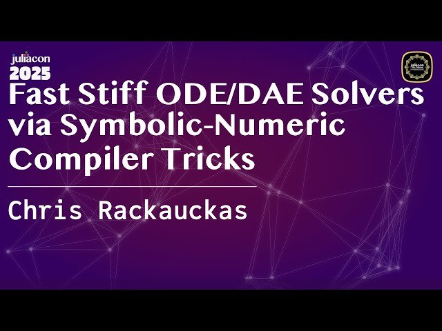 Fast Stiff ODE/DAE Solvers via Symbolic-Numeric Compiler Tricks