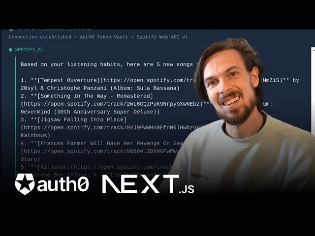 Build Your Own AI Music Assistant - Auth0 Next.js 15 Tutorial
