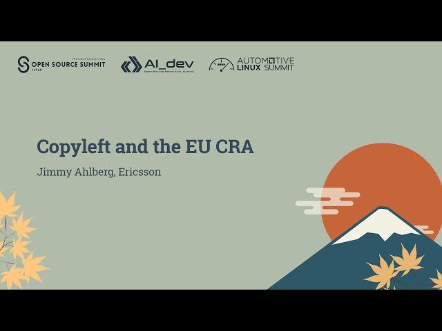 Copyleft and the EU Cyber Resilience Act