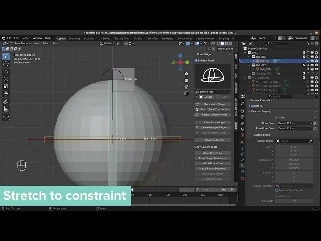 Building the Core Structure of a Ball Rig in Blender - Lesson 2