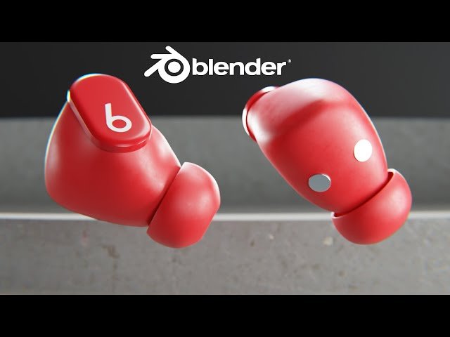 Beats Product Animation in Blender 4.0 - Part 1: Modeling