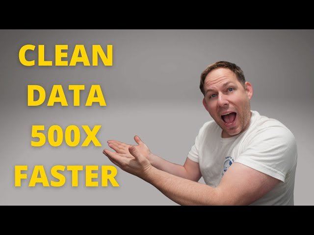 Speed up Cleaning Data with Pandas and your GPU - CuDF Episode 5