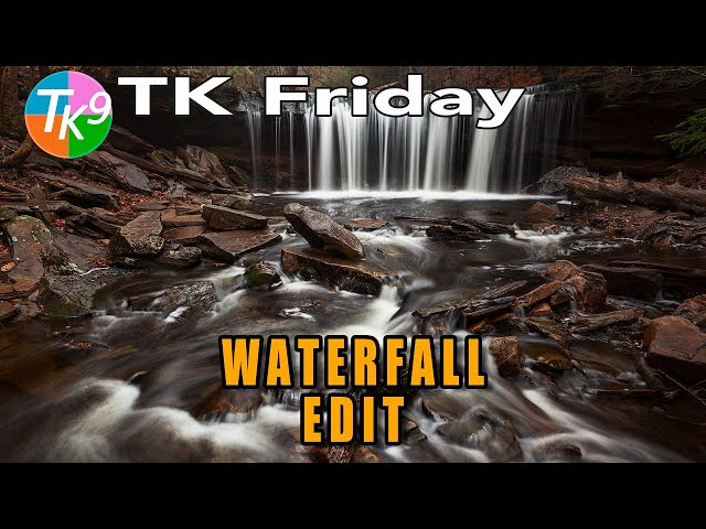 TK9 Plugin Waterfall Edit in Photoshop - Nature's Flow