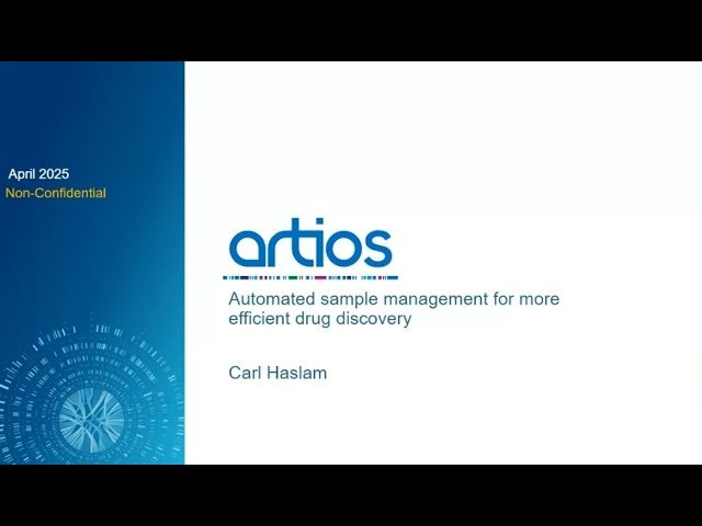 Automated Sample Management for More Efficient Drug Discovery - Developing and Embedding In-House