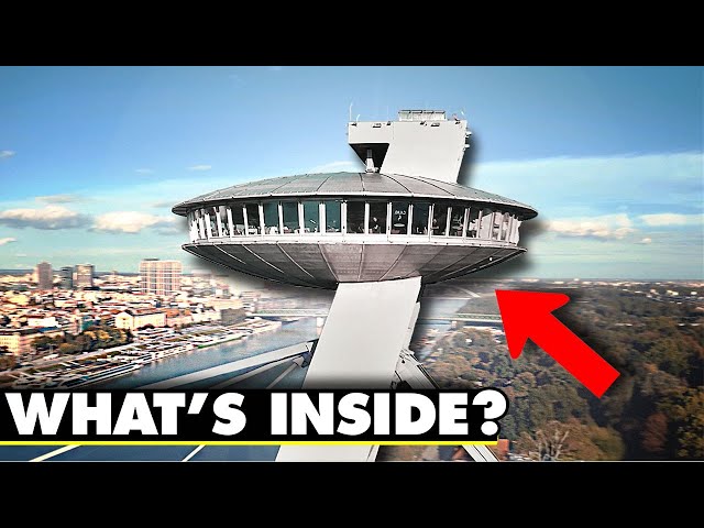 What's Inside Slovakia's Weirdest Bridge? - The Story of Bratislava's UFO Bridge