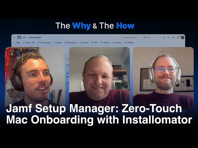 Jamf Setup Manager - Zero-Touch Mac Onboarding with Installomator Live Demo