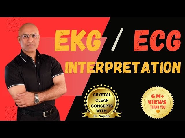 EKG Interpretation - ECG Basics - Electrocardiography - Electrocardiogram