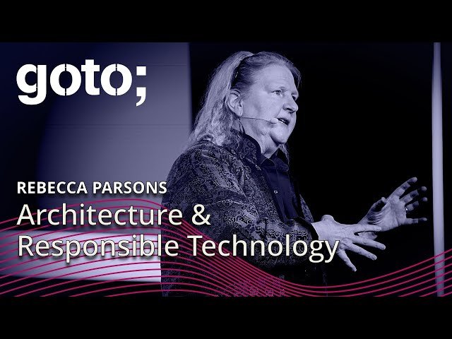 Architecture and Responsible Technology