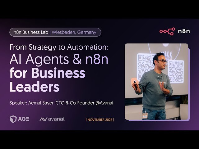 From Strategy to Automation - AI Agents and n8n for Business Leaders