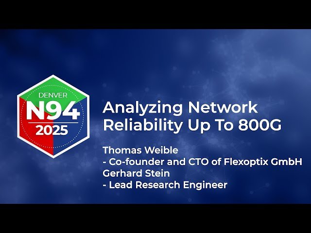 Analyzing Network Reliability up to 800G