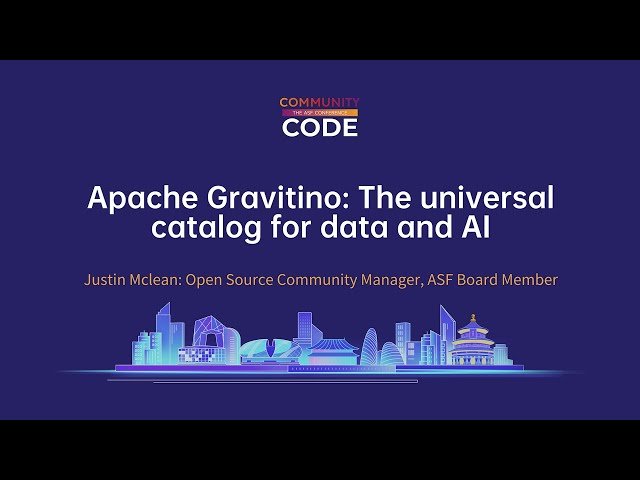 Apache Gravitino - The Universal Catalog for Data and AI