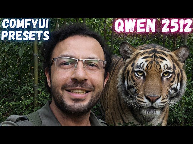 Qwen Image 2512 and 2511 Training Results - Next Level Quality with 33 ComfyUI Presets for Image and Video Generation