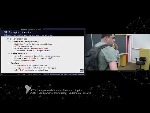 2D Quantum Gases - Class 3