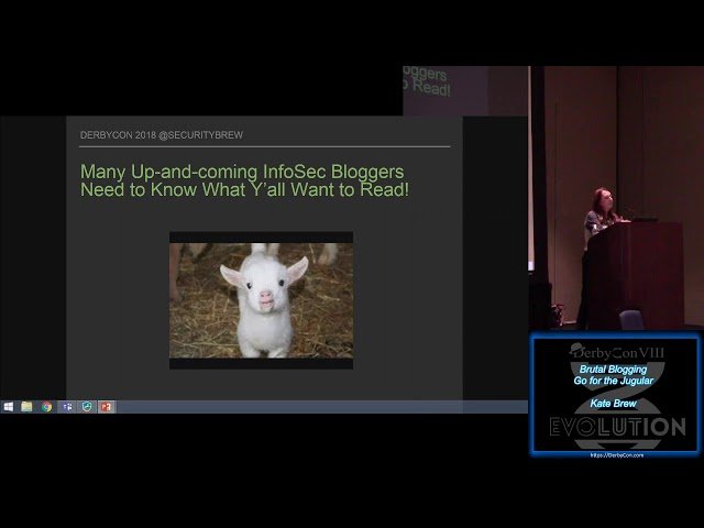 Stable 25 Brutal Blogging - Go for the Jugular