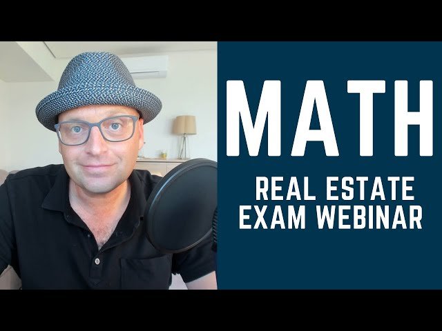 Math for the Real Estate Exam