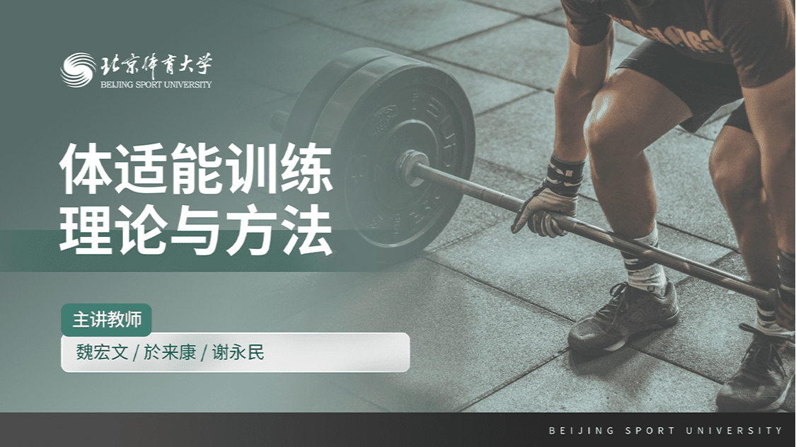 体适能训练理论与方法