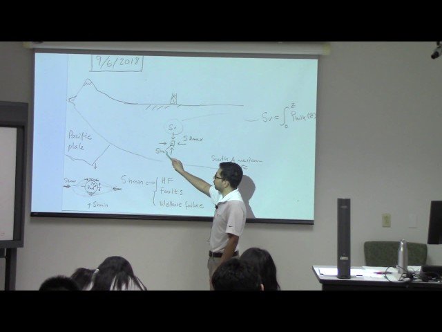 Advanced Geomechanics - PGE 383 - 2018