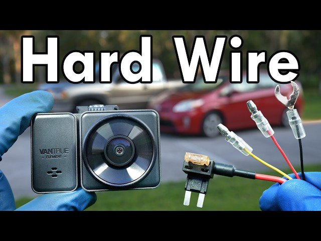 How to Safely Install a Dash Camera in a Car with Airbags - Hardwiring and Rear Cam Setup