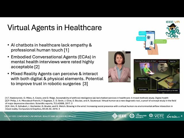 Enhancing Patient Acceptance of Robotic Ultrasound through Conversational Virtual Agent and Immersive Visualizations