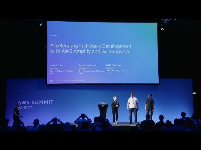 Accelerating Full-Stack Development with AWS Amplify and Generative AI