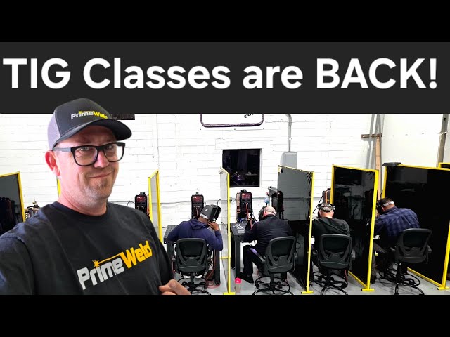 Teaching TIG Welding at Primeweld HQ