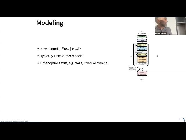 Introduction to Language Models and Inference - CMU LLM Inference 1