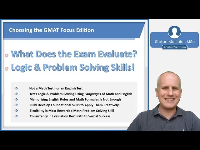 GMAT Focus Edition Complete Preparation Course