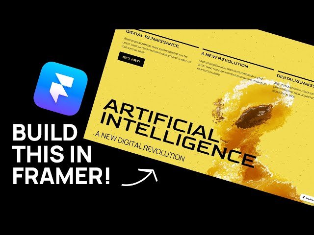 Learn Framer - From Figma Design to Interactive Website - 2025 Crash Course