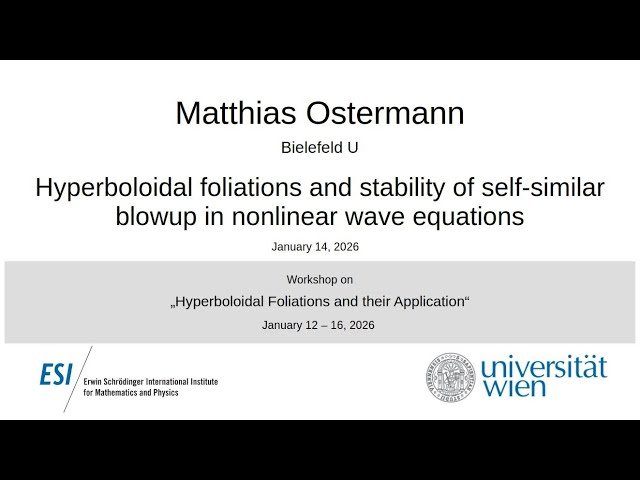 Hyperboloidal Foliations and Stability of Self-Similar Blowup in Nonlinear Wave Equations