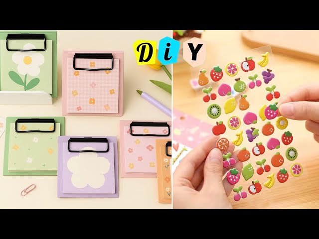 How to Make Stationery - DIY Cute Stationery - Handmade School Supplies - School Hacks