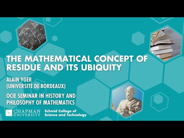 The Mathematical Concept of Residue and its Ubiquity