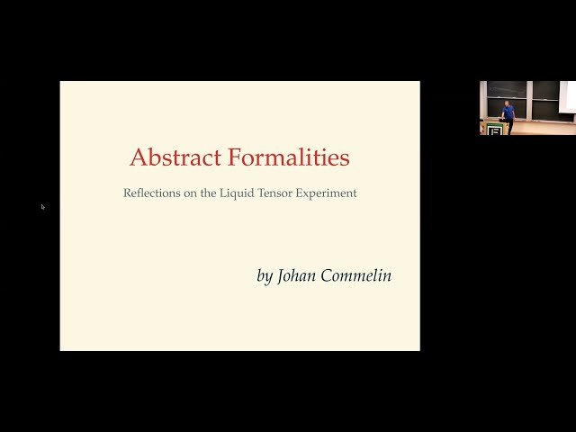 Abstract Formalities