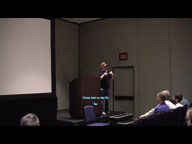 Stable 15 Threat Intel On The Fly Tazz