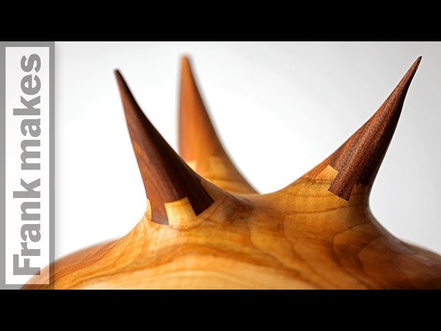 What is the Point of this Bowl? - Maple Bowl with Walnut Legs Woodworking Tutorial