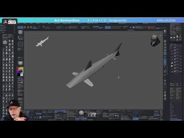 ZBrush Hard Surface and Character Design - Season 13 Episode 1